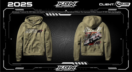 Tan Chase Sigg Racing Hoodie