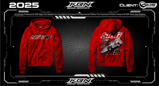 Red Chase Sigg Racing Hoodie