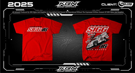 Red Chase Sigg Racing T-Shirt